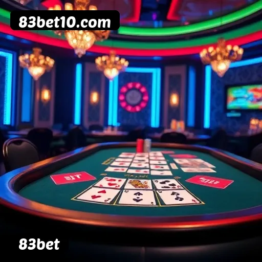 Jogos de Mesa Premium 83bet - Blackjack, Roleta, Baccarat